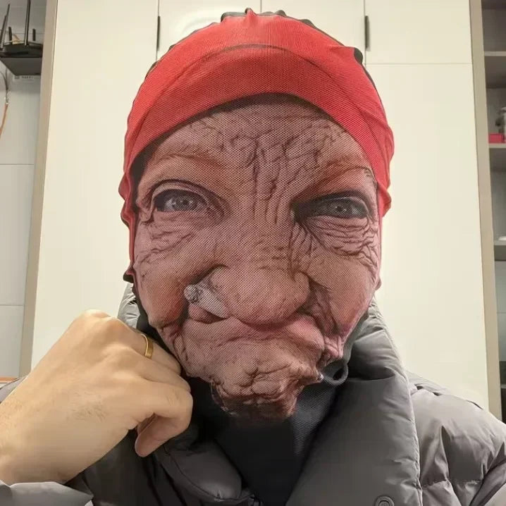 2026 Halloween Mask for Cosplay Role Play Masquerade Costumes Dress Up Celebrity Realistic Face Masks Balaclava Headgear