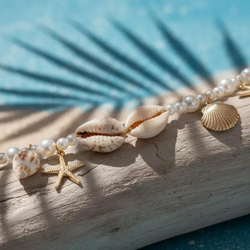 Pearl Belly Chain for Women Boho Waist Chains Sexy Summer Beach Jewelry for Swimsuit Body Accessory