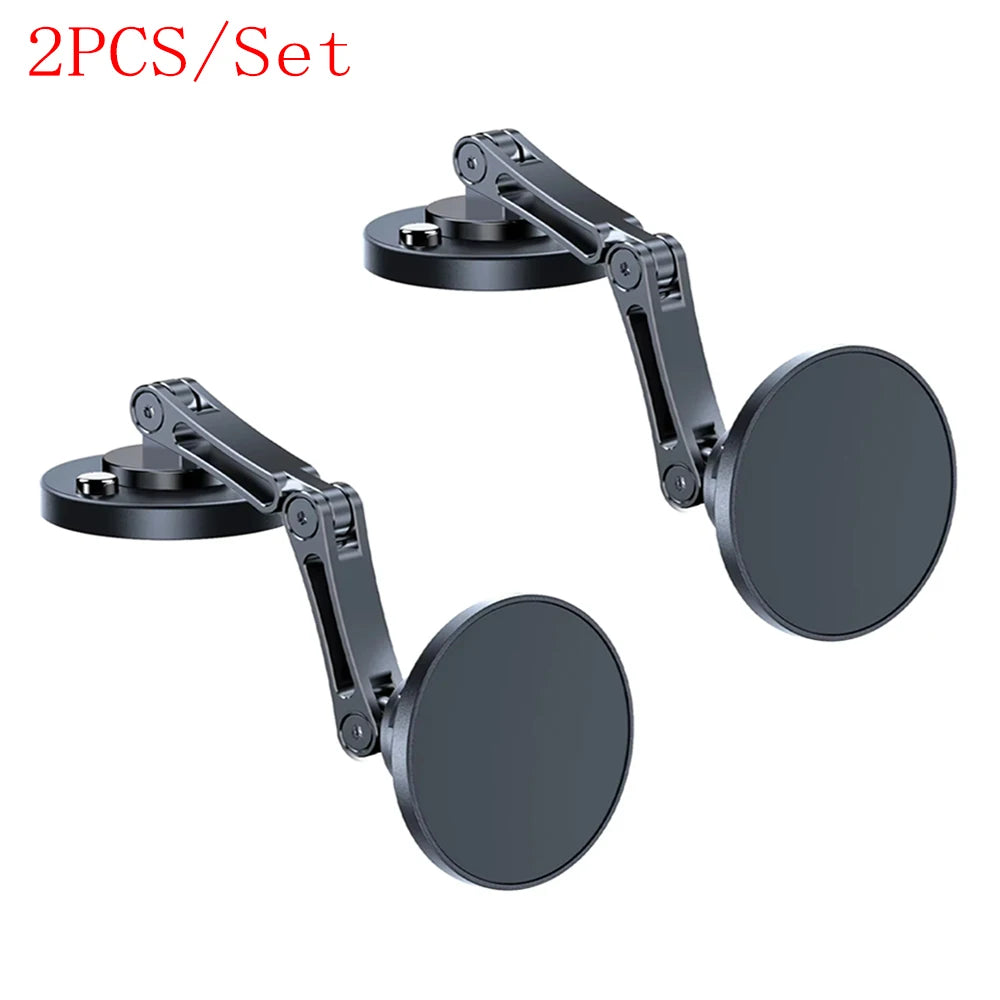 15W Magnetic Car Phone Holder Mount Wireless Charger Fast Charging Rotation Magnetic Car Phone Stand for IPhone 16 15 14 13 12