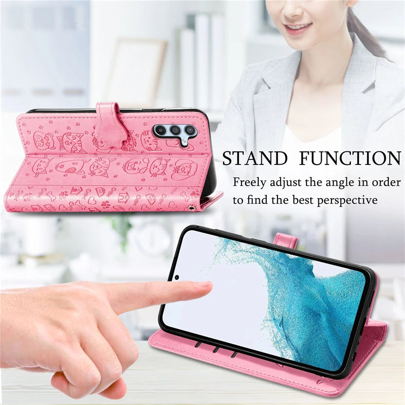 Leather Case For OnePlus 15 15R 13 13R 12 12R 11 11R 10T 10 9 8 7 7T Pro 8T 9R 9RT Nord CE 2 3 4 5 6 Lite Flip Book Case Cover