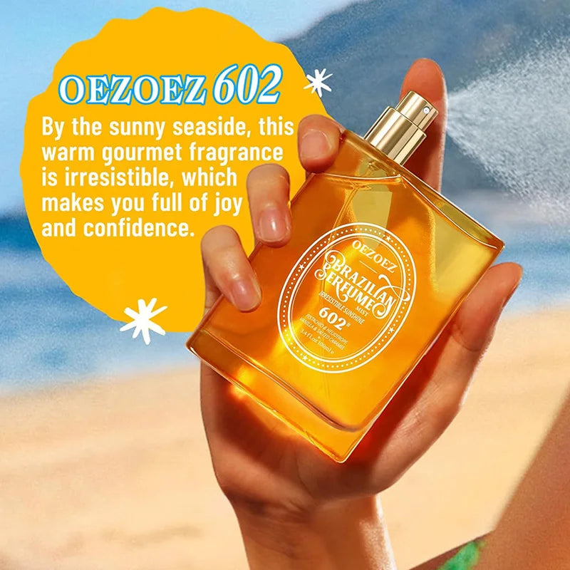 100ml Infinitely Charm Sunshine Eau De Toilette Natural Caramel Vanilla Long-last Fragrance New Hot-sell Luxury Women Body Spray