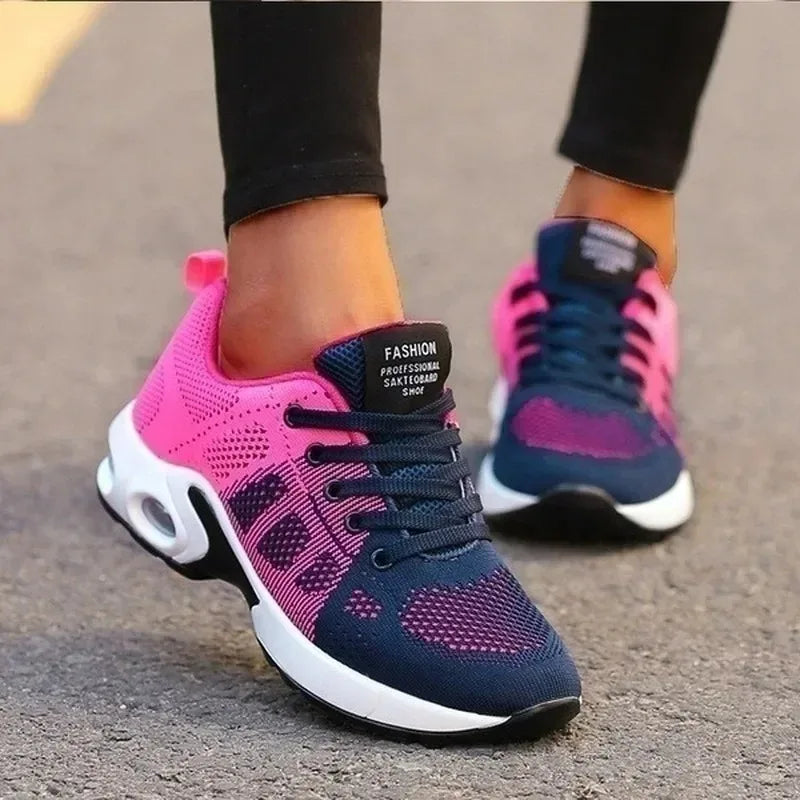 Women Running Shoes Breathable Casual Shoes Outdoor Light Weight White  Sports Shoes Casual Walking Sneakers for Wamen
