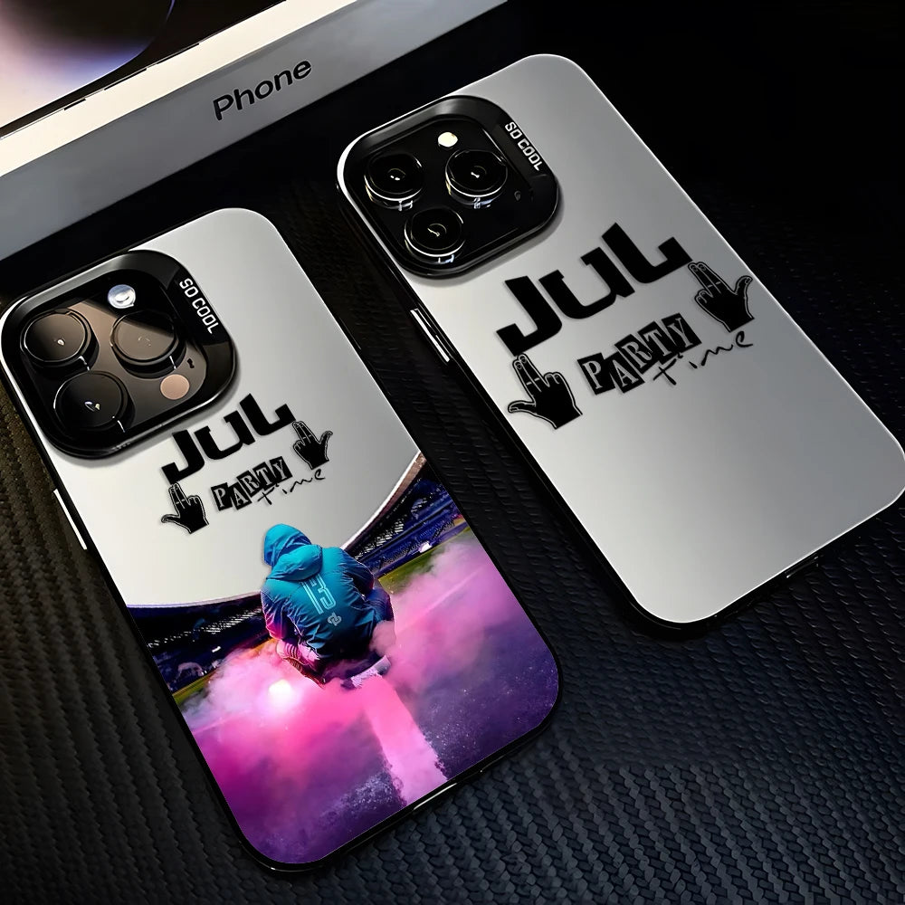 JuL C'est Pas Des Lol Rappers Phone Case For iPhone 17 16 15 14 13 12 11 mini Pro Max X XR XSMAX 8 7 Air Plus Anti Fall Matte