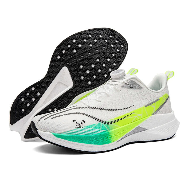 Carbon Plate Running Shoes Ultra Lightweight Soft Breathable Mesh Daily Training Sneakers Shock Absorbing for Men Women Jogging