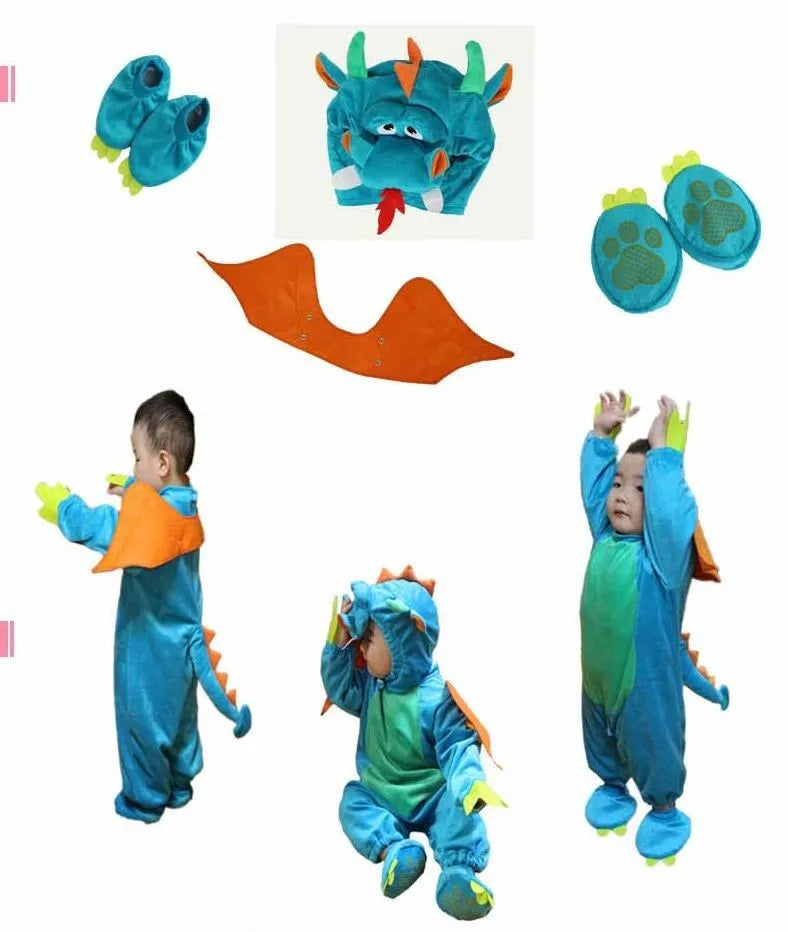 Halloween Baby Boy Girl Clothes Romper Onesie Newborn Toddler Christmas Rompers Flannel Warm Soft Baby Infant Costume