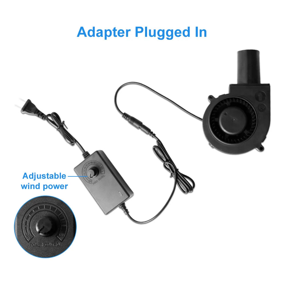 2.5cm Interface Portable CPAP Hose Dryer Blower Kit USB Turbo Fan for 2.2cm/22mm Standard CPAP Tube for BIPAP Cleaning