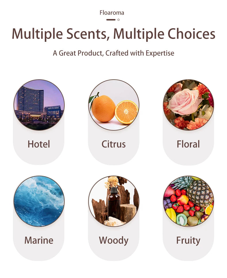 Essential Oils 200ml For Aromatic Diffuser Perfume Oil Air Freshener Smell For Home Fragrance Device Hotel Scent Diffuser Oil