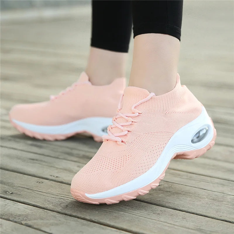 MAEDEF Women Shoes Athletic Sneaker Breathable Non Slip Women Walking Shoes Tennis Sports Casual Walking Shoes Woman Sneakers