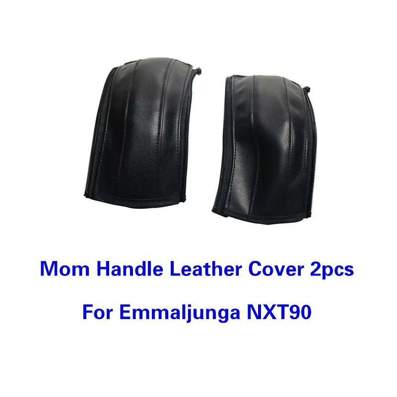 2Pcs PU Leather Handle Covers For Emmaljunga NXT90 Stroller Handle Protective Cover Baby Stroller Accessories