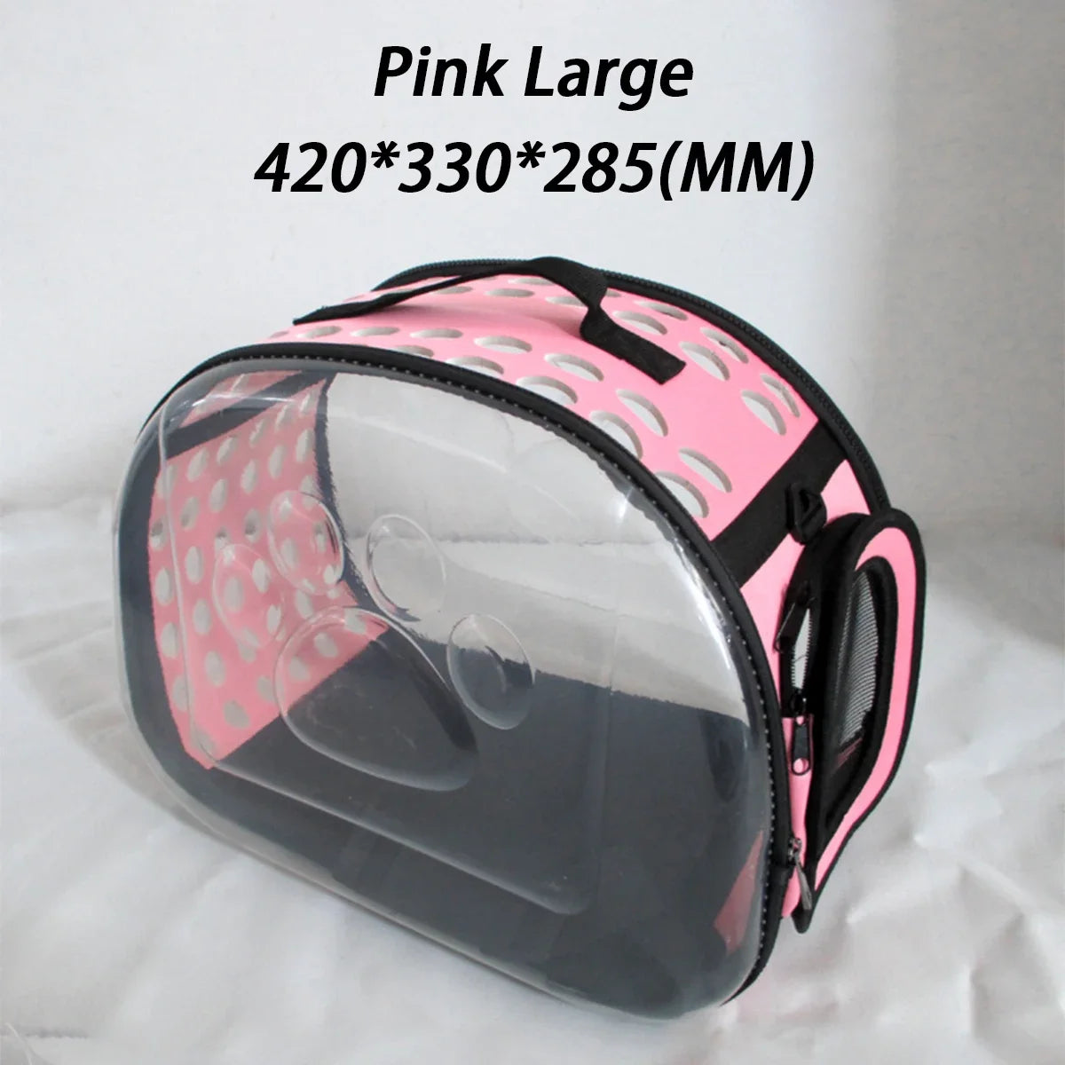 Pet Shoulder Bag Cat Carrier Outdoor Travel Breathable Handbag Puppy & Kitten Capsule Transparent Portable Shoulder Strap Bag