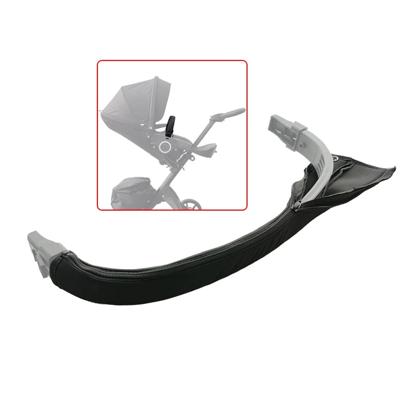 Stroller Armrest Cloth Cover For Stokke Xplory V2/V3/V4/V5/Trailz/Crusi Dsland Bumper Bar Sleeve Baby Buggy Replace Accessories