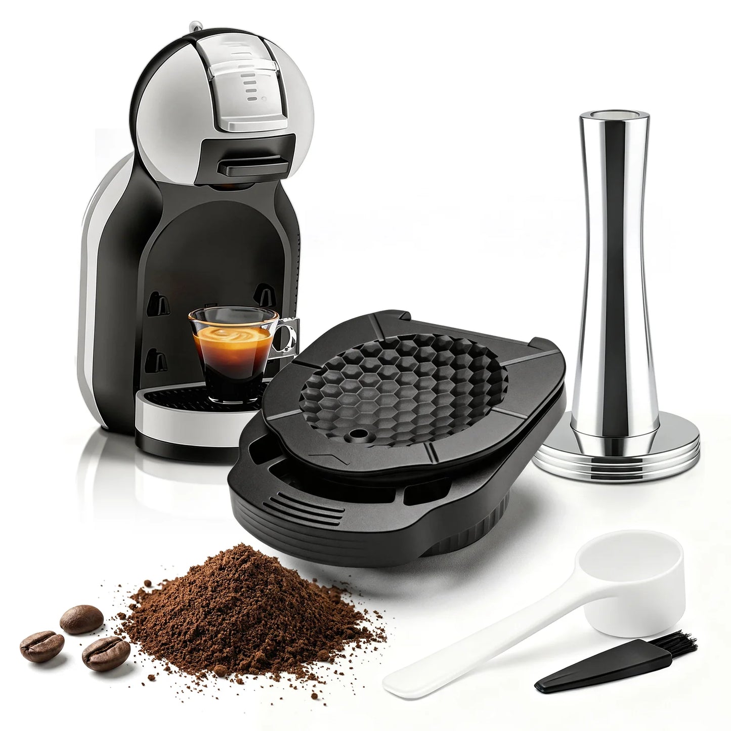 Refillable Reusable coffee adapter for Dolce Gusto.