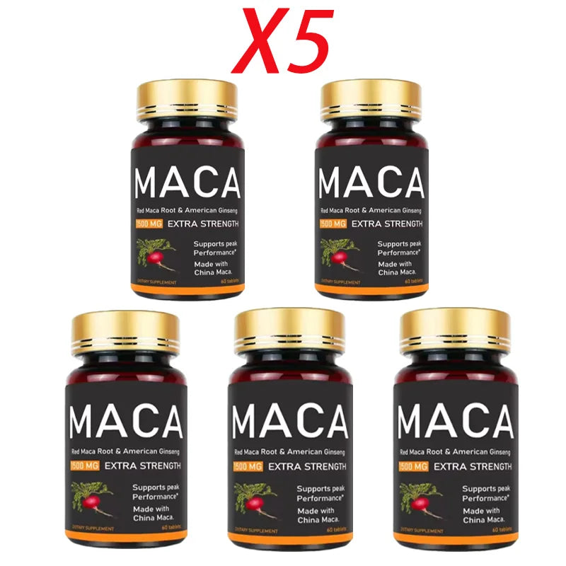 Premium Oyster, Maca & Ginseng Formula，Natural Male Performance Support | Male Enhancing for Stamina, Endurance & Muscle Growt