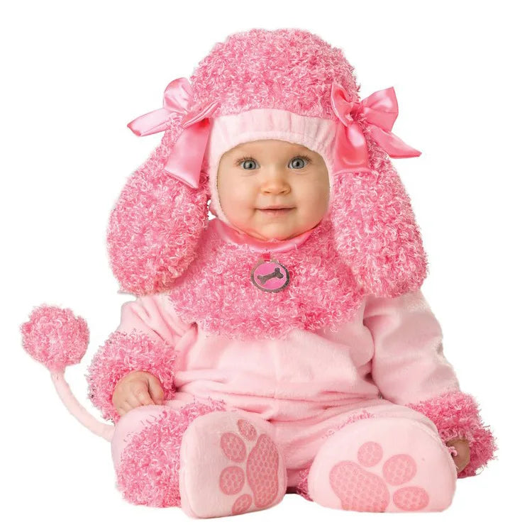 New Arrival High Quality Baby Boys Girls Halloween Dinosaur Costume Romper Kids Clothing Set Toddler Co-splay Triceratops
