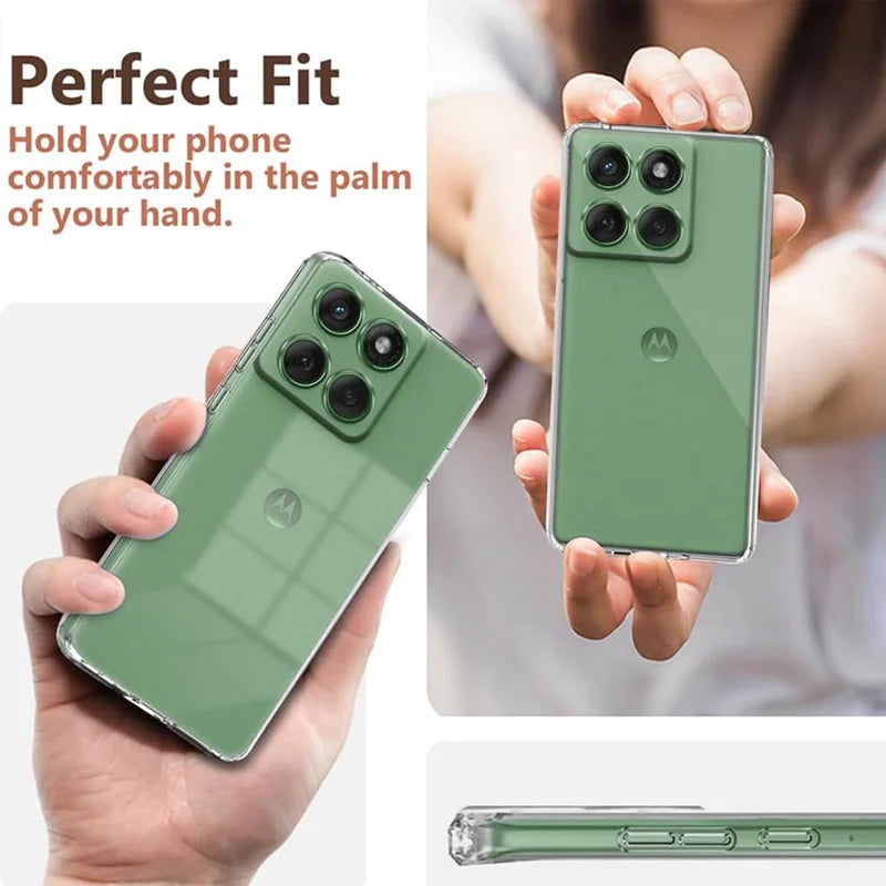 For Motorola Moto Edge 70 5G Case Slim Clear TPU Soft Silicone Protective Cover For Moto Edge 70 Transparent Case Edge70 capa