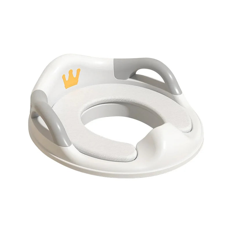 Baby Potty Mat Training Seat Handle Portable Soft Potty Mats Kid Toilet Household Auxiliary Non-slip Toilet Child WC Reducer