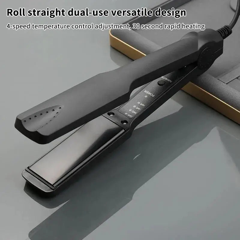 Professional Hair Straightener Curler Crimper Ceramic Corrugated Curling Iron Hair Styler Electric Corrugation Wave Styling