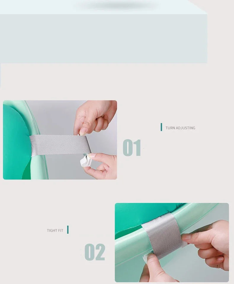 Baby Bath Seat Support Mat Shower Safety Tub Pad Newborn Bathtub Recliner Infant Anti-Slip Soft Comfort Body Cushion Baby Stuff