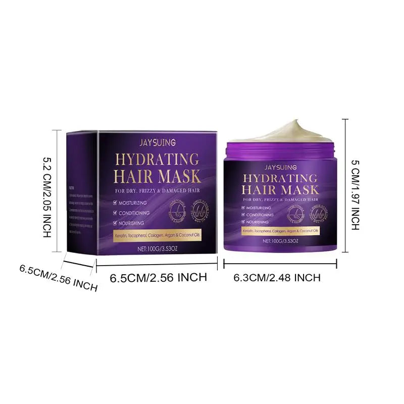 Magical Keratin Hair Mask 5 Seconds Repair Damaged Frizzy Hair Soft Smooth Shiny Nutrition Deep Moisturize Nourishing Hair Care
