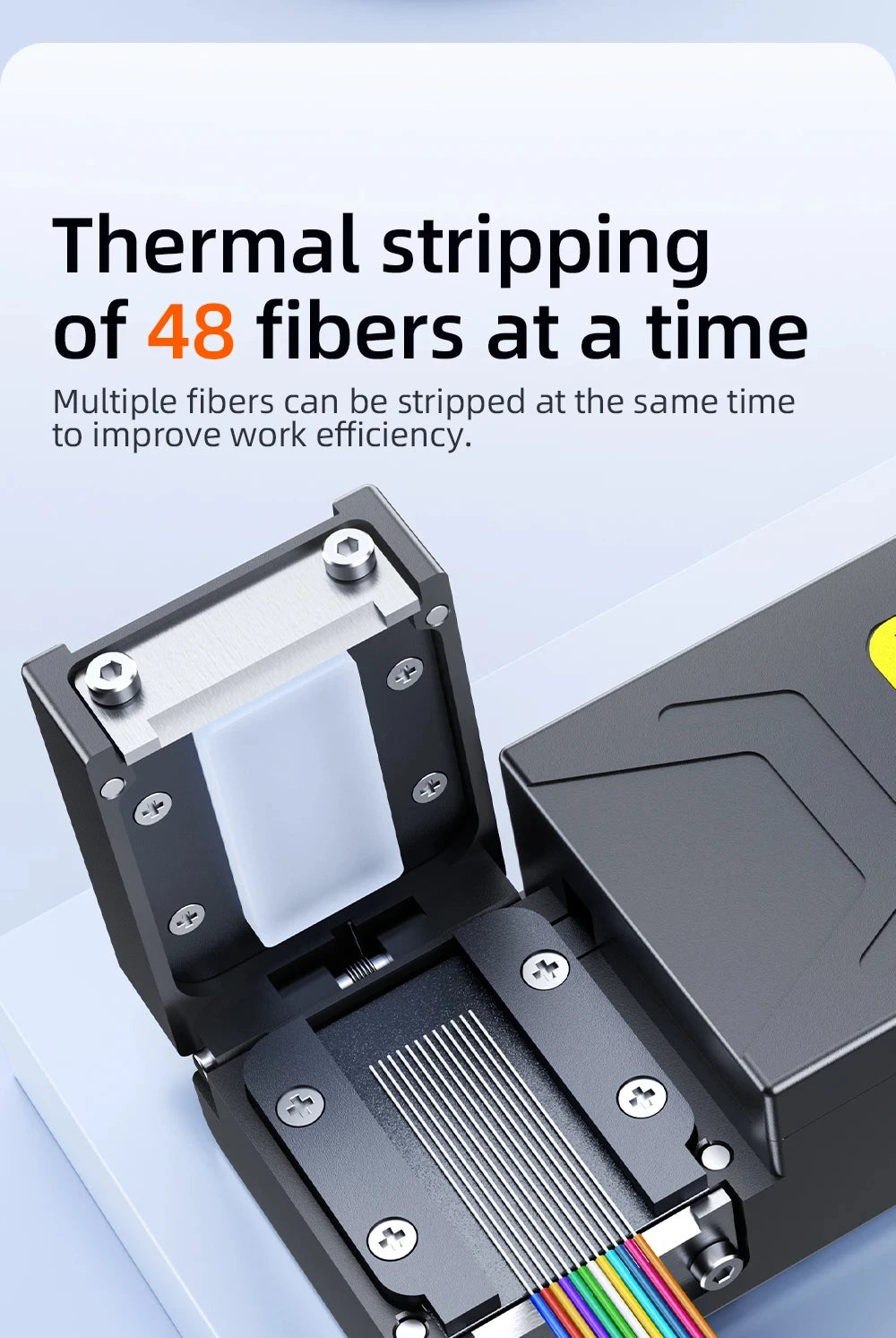 New U9 Fiber Thermal Stripper Pliers Heated Optical Wire Stripping Slitter Ribbon Fiber Hot Stripper Cable Fusion Tool