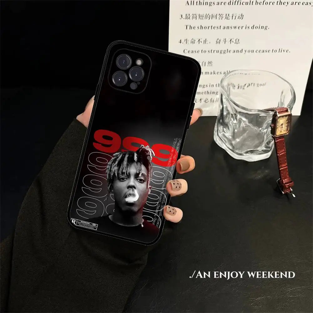 Juice Cool 999 Wrld Phone Case For IPhone 16 17 Air 15 14 13 12 11 Pro Max 16E Plus Fundas