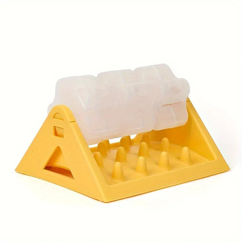 Interactive Dog Food Dispenser Toy - Puzzle Feeder with Leak-Proof Design, Slow-Feeding Design & Durable PP Material for Dogs