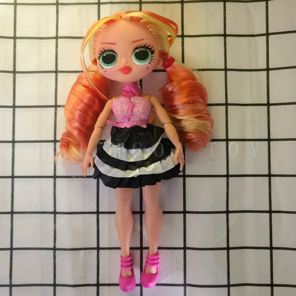 Original 24cm OMG multi-style big sister fashion dressup girl DIY holiday gift doll toy