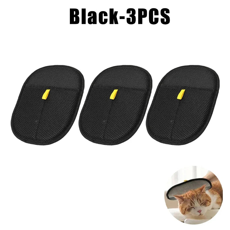 Pet Grooming Cat Hair Removal Glove for Clothes Bed Mat Sofa Pet Hair Remover Glove Pet Massage Cleaning Deshedding Glove