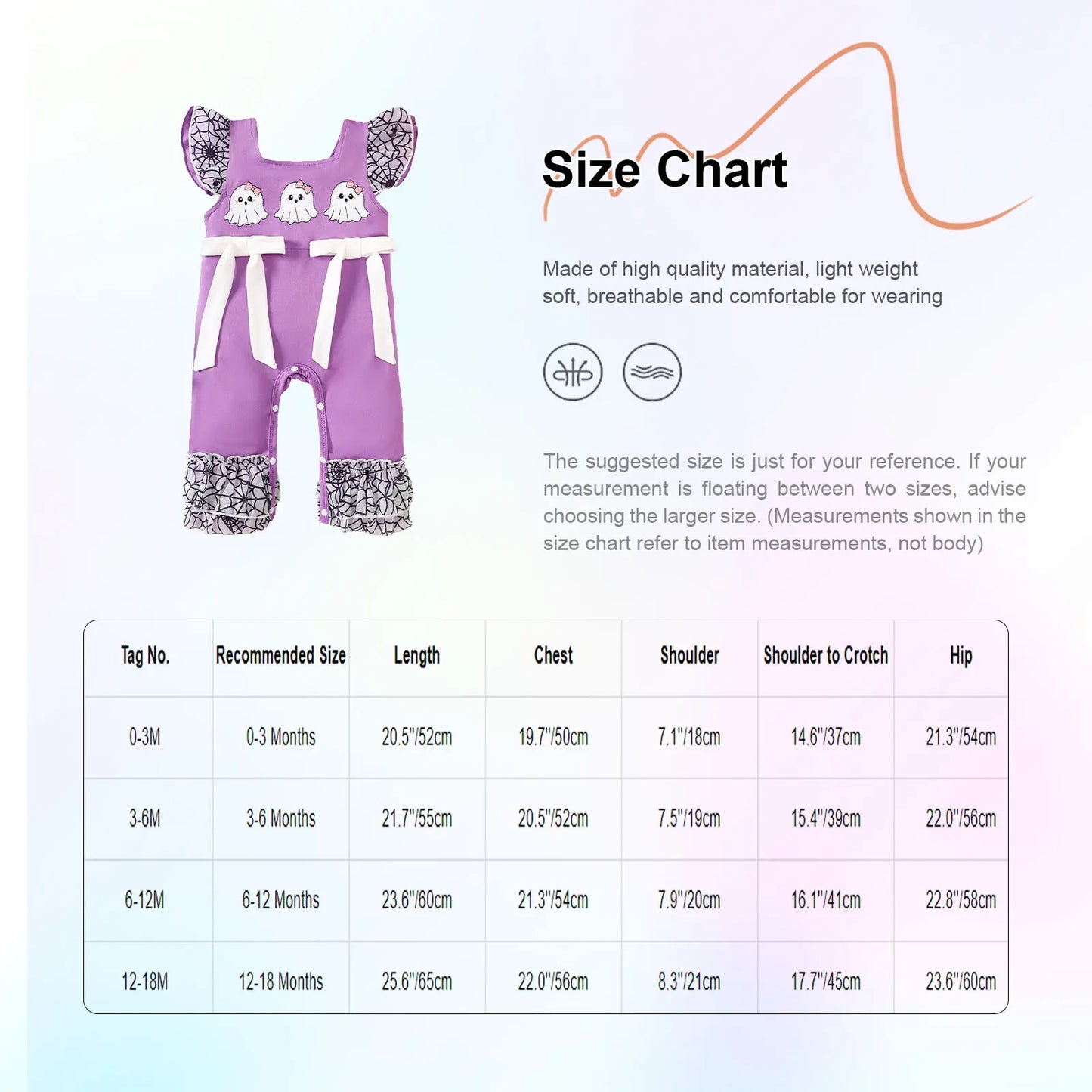 Infant Girls Halloween Theme Party Carnival Pumpkin Ghost Skeleton Cosplay Costume Skull Pumpkin Face Apparition Print Romper