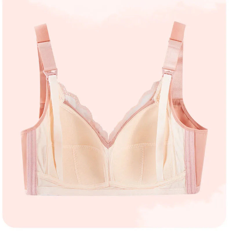 Breastfeeding Underwear Frontal Woman Plus Size Seamless Bra Feeding Nursing Bra Wirefree Pregnant Women Maternity Bras