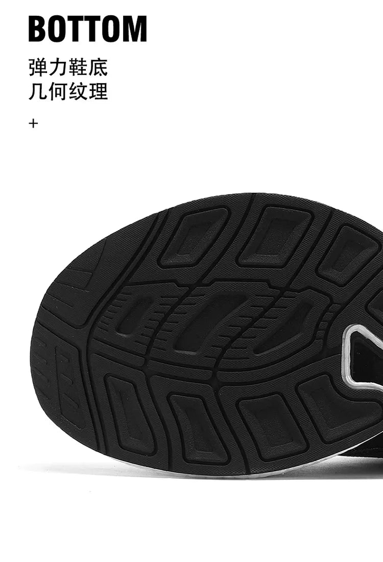 Mesh Half Shoes For Men Mules Closed-toe Casual Shoes Summer Backless Slippers Loafers Man Slides Mens Semi-Drag Sport Shoes