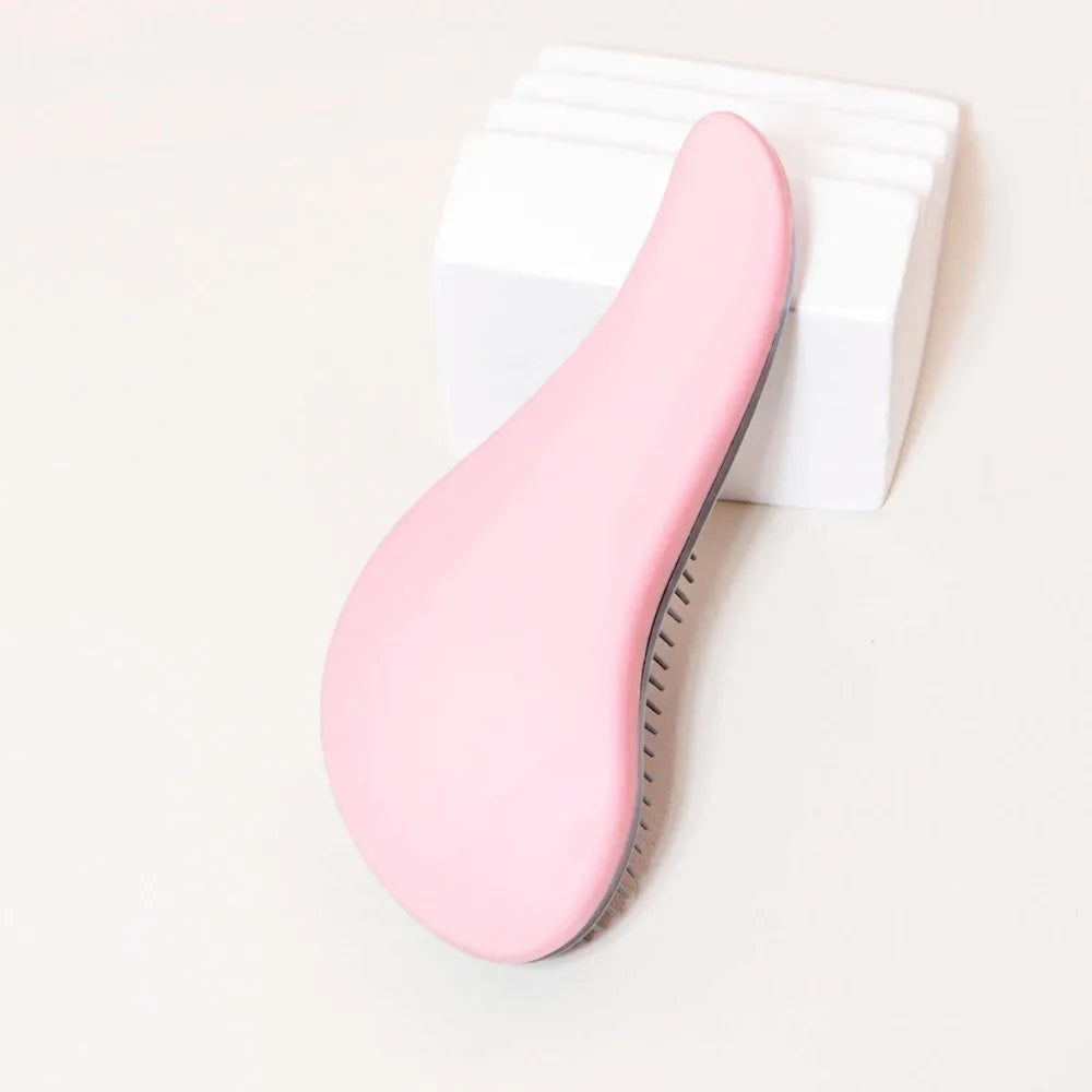 Antistatic Massage Detangling Brush, Wet Curly Hair Winding Shower Brush, Salon Hairdressing Tool, Ideal for Real Hair Wigs