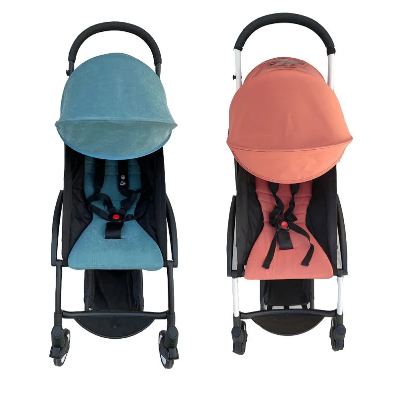 COLU KID® Hood & Mattress Compatible with Babyzen Yoyo2 Yoya Baby Stroller Accessories Sun Canopy and Replacement Seat Cushion