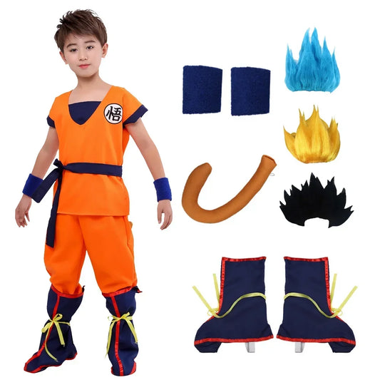 New Halloween cosplay costume, children's adult anime character performance costume, carnival costume decoration