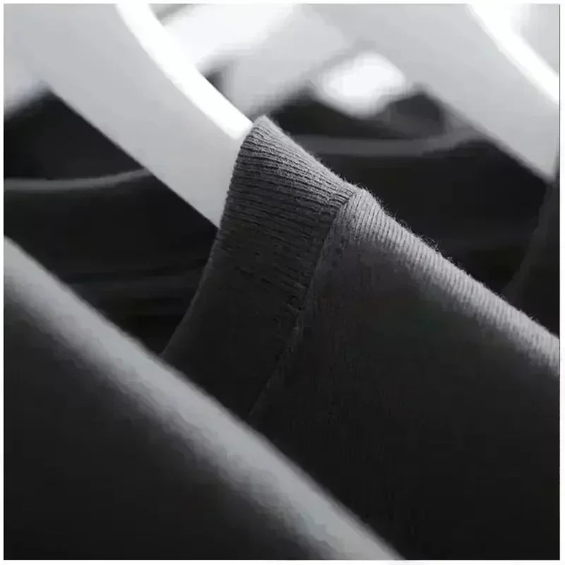 26 Summer Street Style New Trend High-Quality 100_ Pure Cotton Men's T-Shirt Suitable for Outdoor Leisure Sports Short Sleeve