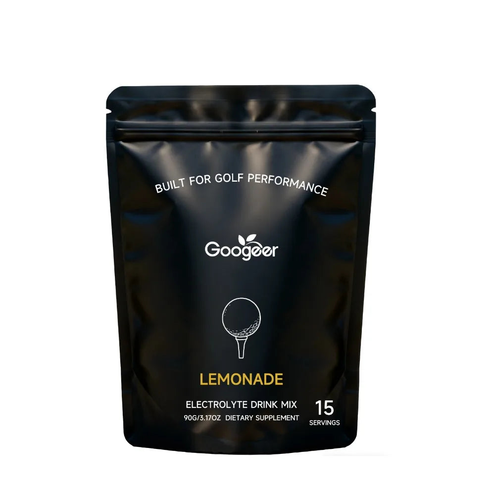 Lemonade Electrolyte Powder Hydration Supplement with Magnesium Potassium Sodium Vitamin B6 B12 Focus Support 15 Servings