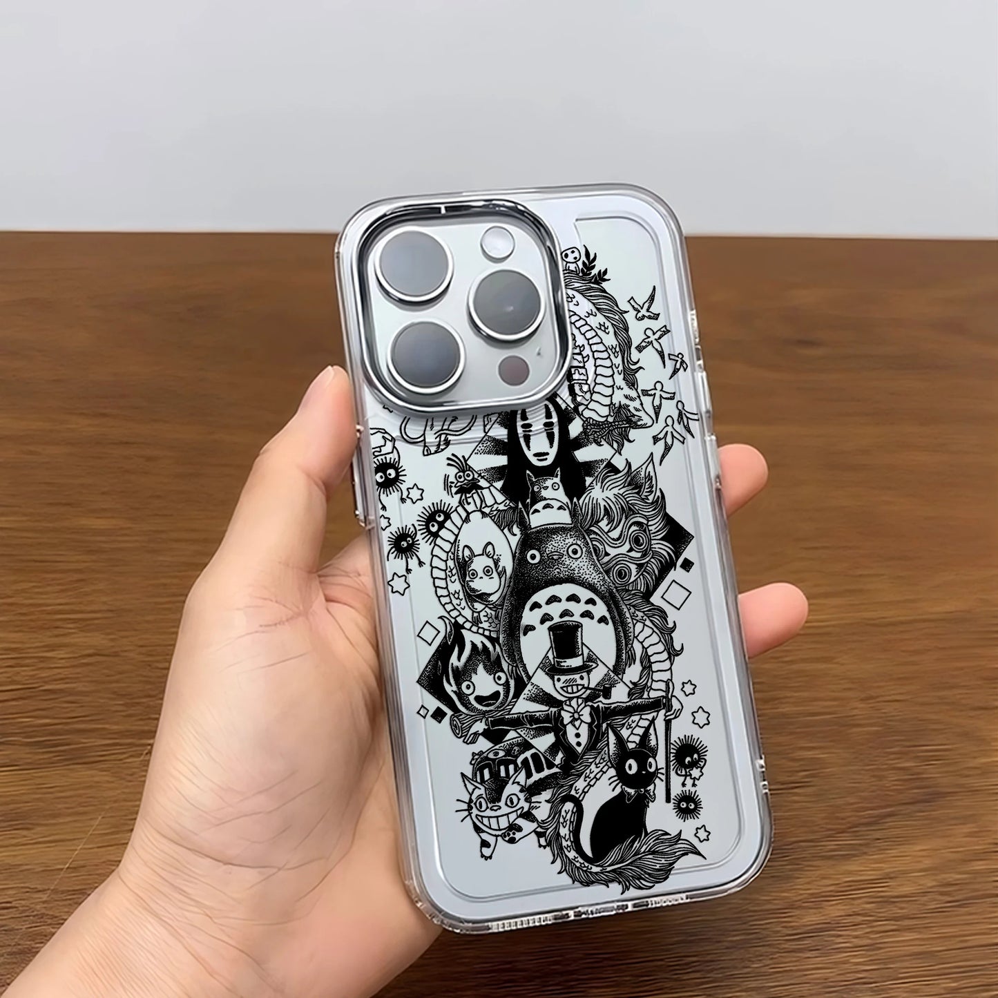 Lovely Black Monster Soot Sprites Phone Case For iPhone 17 16e 16 15 14 13 12 11mini Pro Max X XR XSMAX 8 7 Air Plus Soft Cover