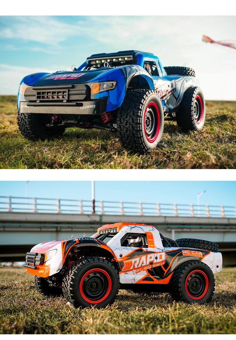 1/14 Q130 RC Car Desert  4WD Off-road Truck 2.4G High Speed Car Racing Drift Remote ControlVehicle Toys For Boys Children