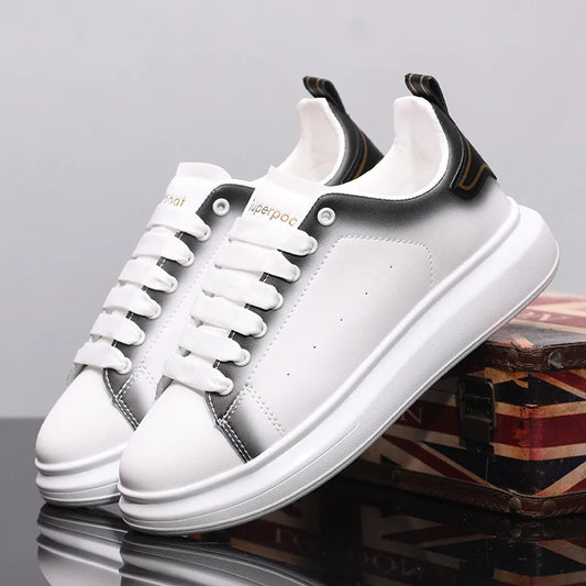 New Luxury Design Sneakers For Men Fashion White Board-shoe Soft Women Walking Shoes Running Shoes Couples Sneakers Tennis shoes