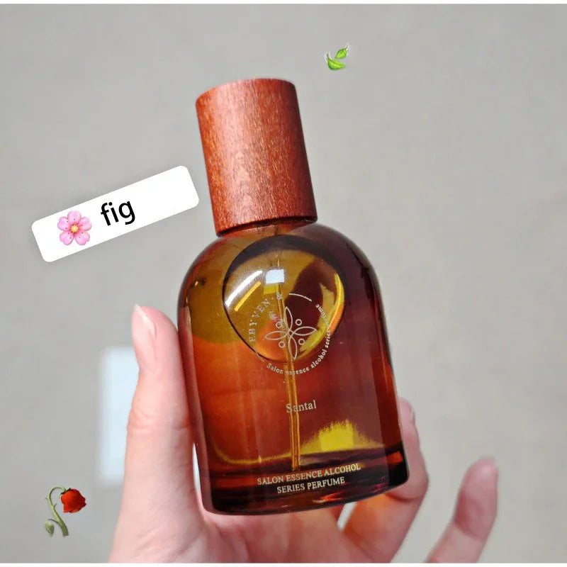 Korean Fresh Fig Sandalwood Perfume,high-end Romantic Rose Musk Woody Eau De Toilette Natural Long-lasting Fragrance Body Spray