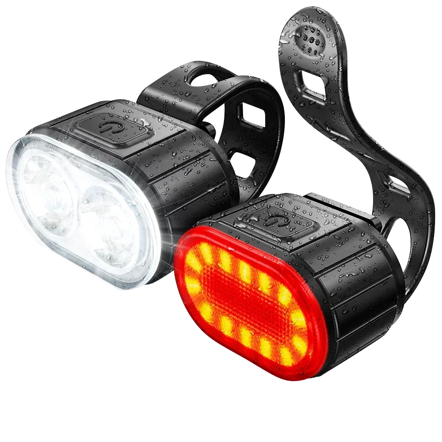 Bike Lighting Front and Rear Lights Bicycle Lamp Led Cycling Light Bike Flashlight for Bicycle Front Taillight Lantern