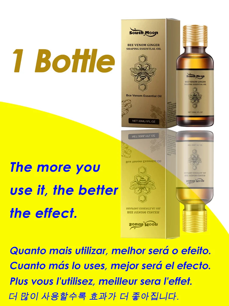 30ml Oil Aceite para bajar de peso, Huile pour perdre du poids, Óleo para emagrecer, Abnehmöl, Olio per la perdita di peso.