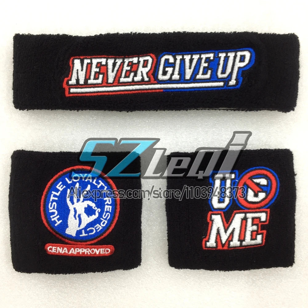2024 Cotton Unisex Sports Sweatband For JOHN CENA Wristband Gym Running Safety Wrist Support Brace Wrap Bandage Wrist Protector