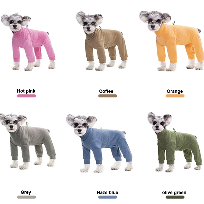 Hot Pink Purple Velvet Fabric Small Dog Clothes Autumn Winter Warm Coat Jumpsuit Adjustable Dog Clothes For Small Breeds Dogs