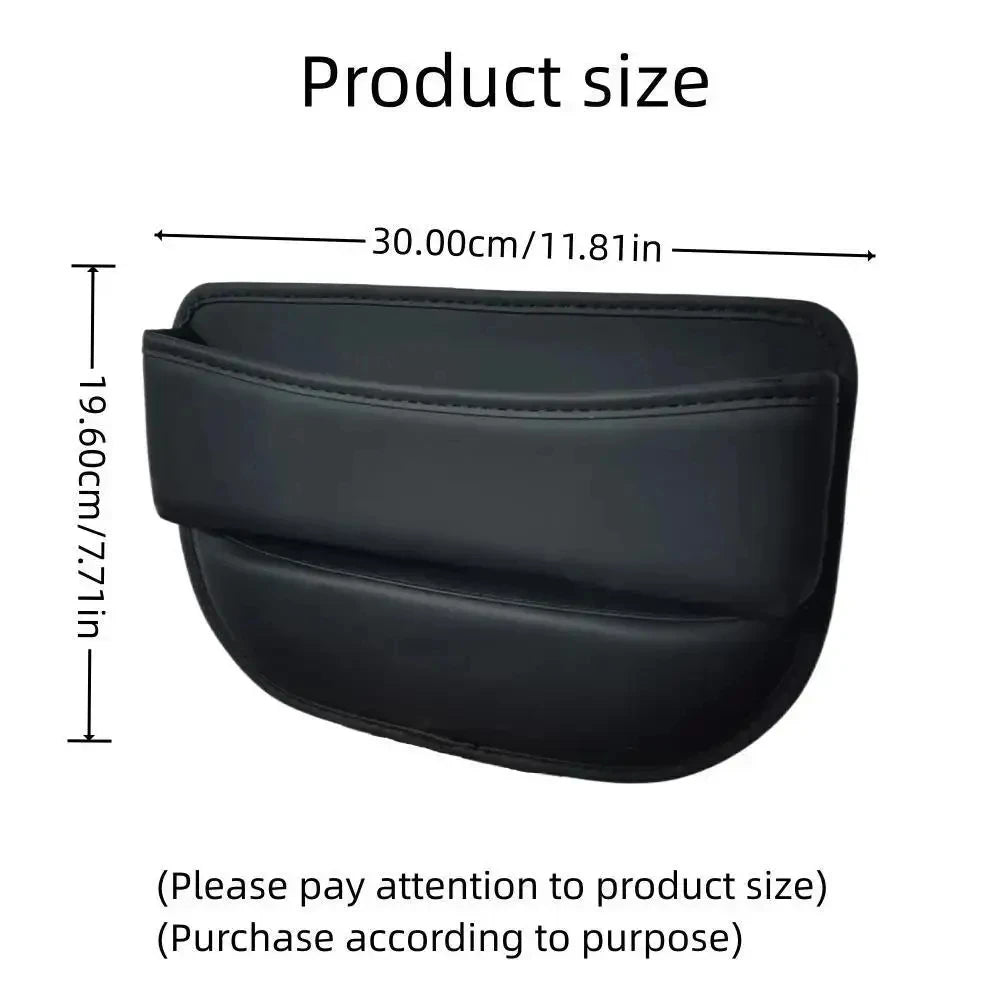 1 pair Universal Car Seat Gap Organizer Auto Console Side Pocket Seat Crevice Storage Box Interior Accessory