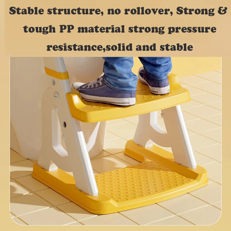 Newly Upgraded Portable Potty Child Baby Boy Potty Training Seat Step Stool Baby Potty Portable Child Urinal Baby Toilet Pot