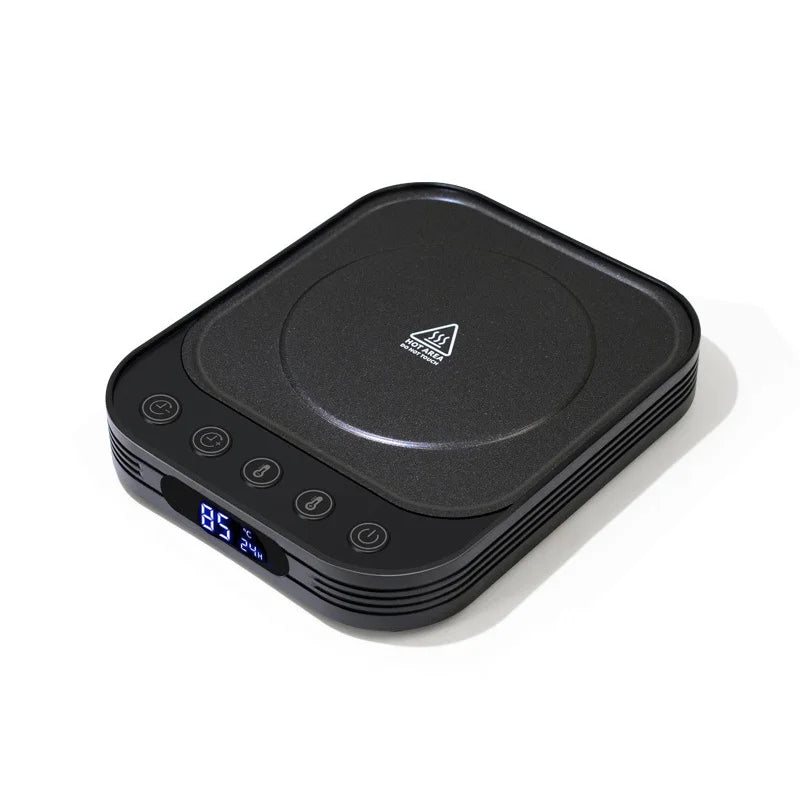 35W Electric Mug Warmer Cup Heater with 10 Gear Temperature Control Electric Hot Plate Warm Coaster Heating Pad 220V