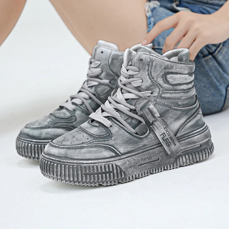 Boyfriend A Birthday Gift Soft Comfortable Non Slip Wear Resistant Sole Daily Casual New Men's Shoes Retro Manga Men's Sneakers