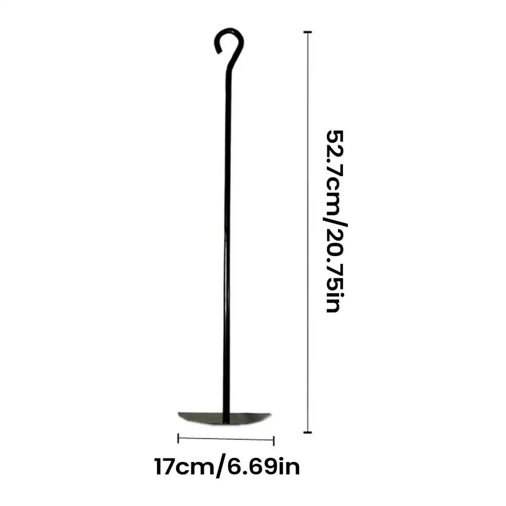 Charcoal Rake Heavy Duty Grill Cleaning Tool with Long Handle Ash Scoop for BBQ Grill Oven Stove Wood Burner Barbecue Tools
