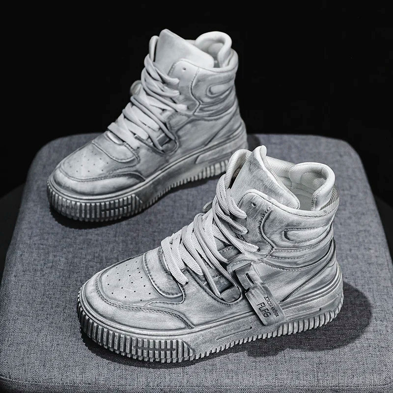Boyfriend A Birthday Gift Soft Comfortable Non Slip Wear Resistant Sole Daily Casual New Men's Shoes Retro Manga Men's Sneakers